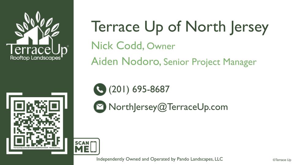 Terrace Up of North Jersey - Portfolio Presentation 2